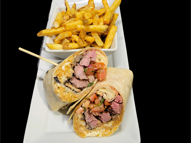 QBS NY STYLE STEAK WRAP